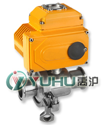 卡箍式卫生级电动球阀 卫生级电动球阀